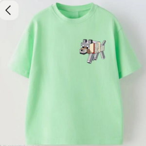 Regular Fit Neon Green T-shirt for Boys