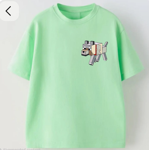 Regular Fit Neon Green T-shirt for Boys