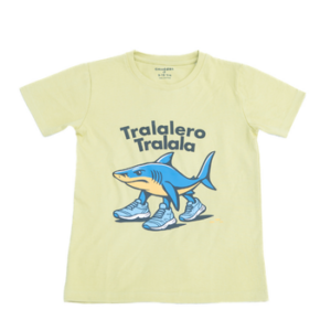 Regular Fit Light Yellow T-shirt for Boys