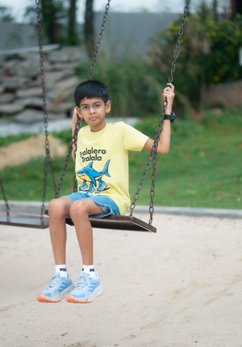 Regular Fit Light Yellow T-shirt for Boys - Image 2